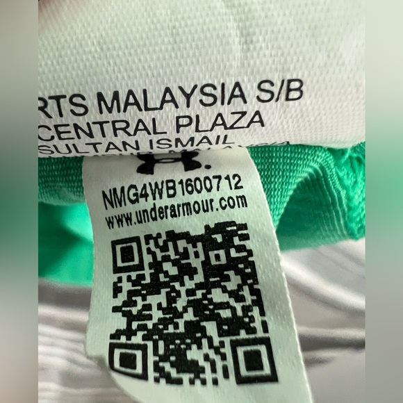 Under Armour Tech Zip Green Long Sleeve Performance Shirt - Picture 7 of 11